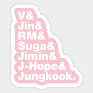 BTS Sticker